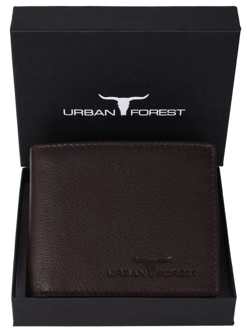 Urban Forest Carl Brown Mens Leather Wallet for Men