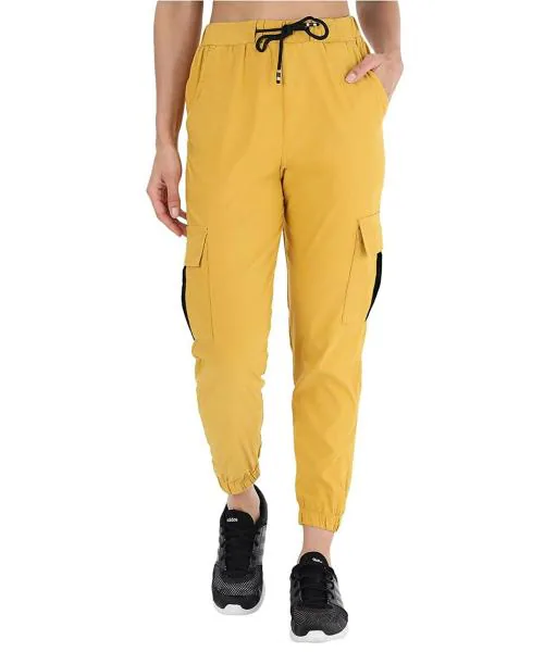 Rodya Womens Latest & Trendy Yellow Cargo Pants JioMart