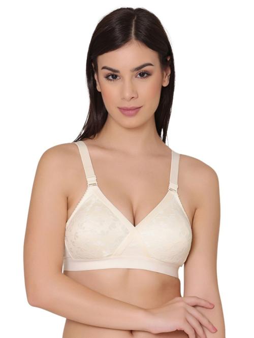Buy SCTC Women and Girls Skin Cotton Wire Free Non-Padded Full Coverage  T-Shirt Bra (Size 28) Online at Best Prices in India - JioMart.