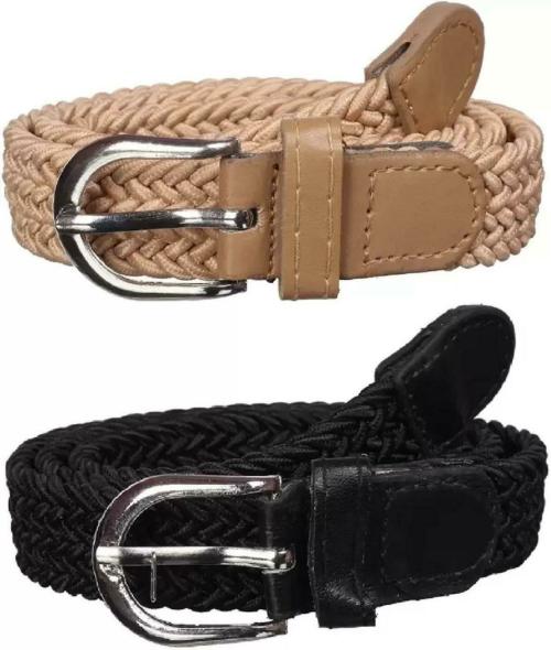 Olvin YD Mart Girls Casual Blue, Black Synthetic Belt