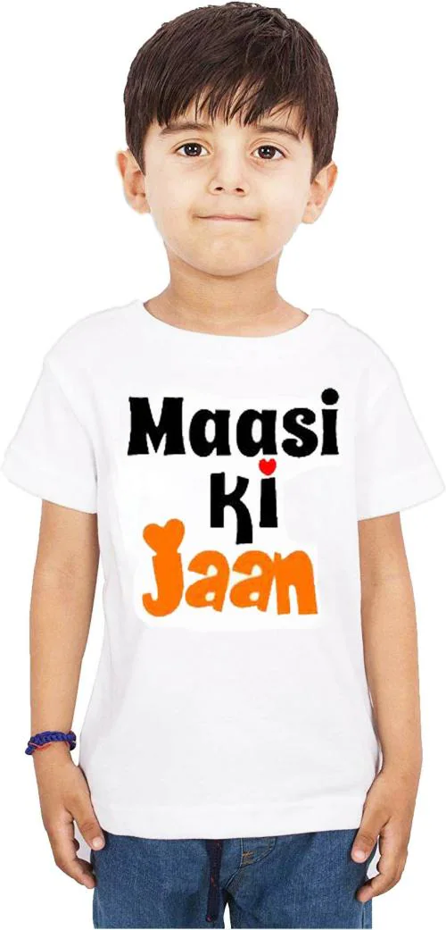 Crazyon Boys White Printed Pure Cotton T-Shirt (13 - 14 Years)