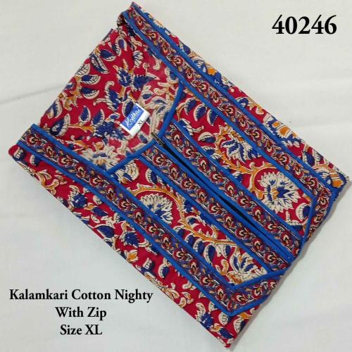Kodhai Women Kalamkari Nighties