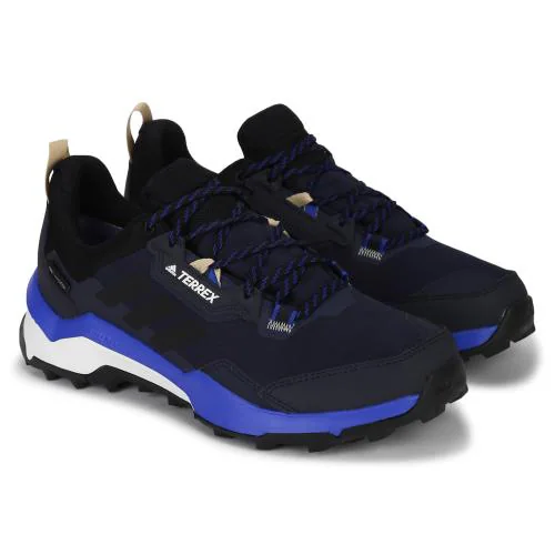 Adidas Men TERREX AX4 GTX Blue Hiking Shoes