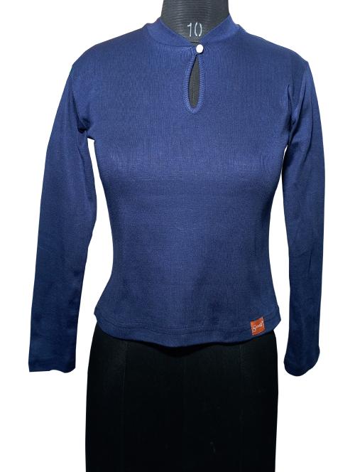 Genealo Stylish and fashionable Button Ribbed top for Women & Girls for Casual| | Formal| | Western| | Party Wear look