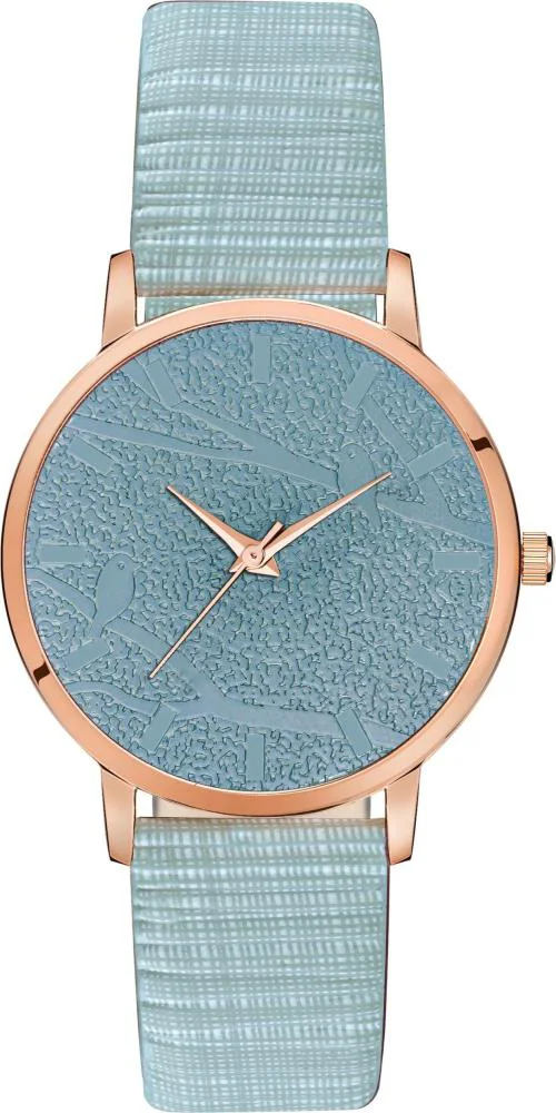 Buy CLOUDWOOD Analog Watch Sky Blue Dial with Blue Strap for Women and