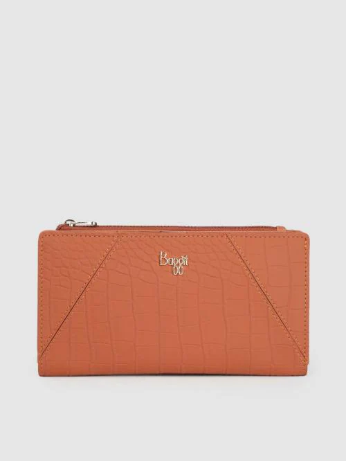 Baggit Tan Polyurethane (PU) Wallet For Women