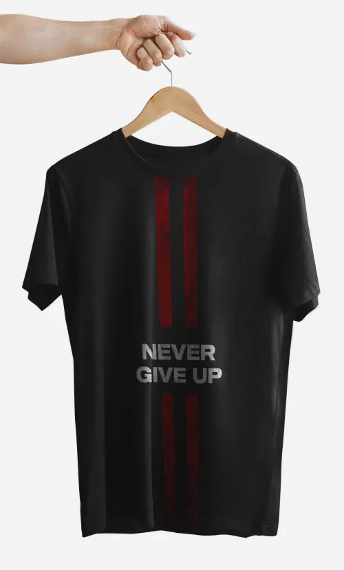 FALANA Printed Men Black T-Shirt ()