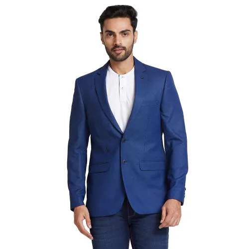 Raymond Self Design Slim Fit Blazer