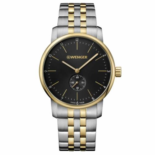 Wenger Swiss Made Urban Classic Analog Black Dial Men's Watch - 01.1741.104