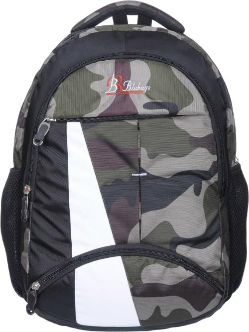 Blubags Green Canvas Backpack, 36 L