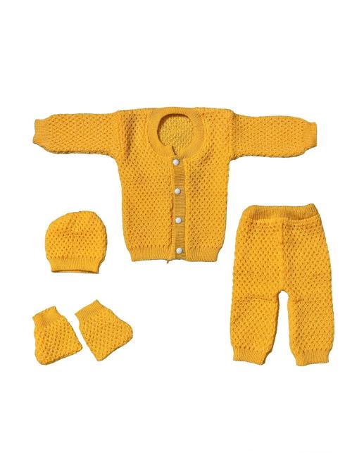 The Creators Infants Sweater Set ( Yellow/3-6 Months )