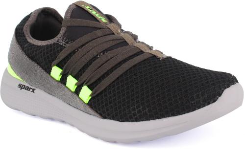 Sparx Men SM-481 Dark Grey Neon Green Sports Shoes
