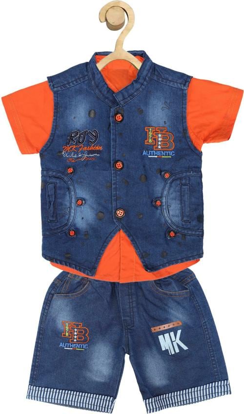Mars Infiniti Festive Waistcoat, Shirt & Half Pant for Boys For Boys | kids wear | t shirt for kids | t shirt for boys | t shirt | tshirt | tshirt boys | boys tshirt | boys t tshirts | boys dress | tshirts | t shirts