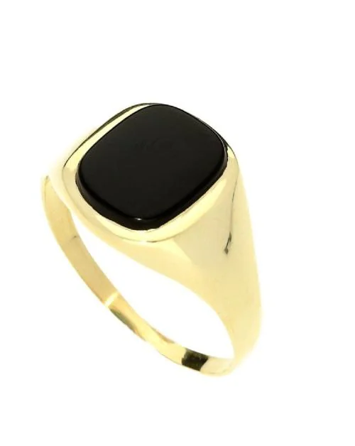 Ceylonmine Sulemani Hakik Gold Plated Ring