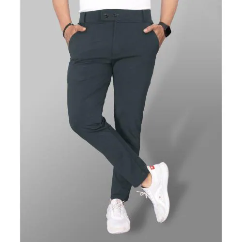 KALANABH Grey trousers for men Men's grey pants Gray bottoms for men Men's grey dress pants Grey slacks for men Men's gray chinos Grey formal trousers for men Men's grey suit pants Grey jeans for men Men's grey cargo pants (PACK OF 1 PANT size -XXL)