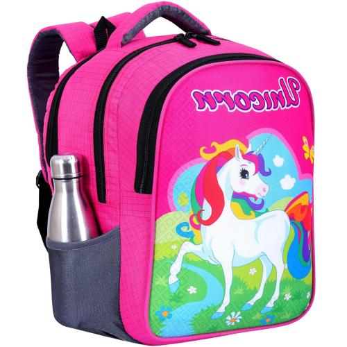 IRY Lightweight School Backpack for Boys and Girls - Ideal for 1st, 2nd, and 3rd Class - Casual Backpack - Waterproof School Bag (Unicorn)