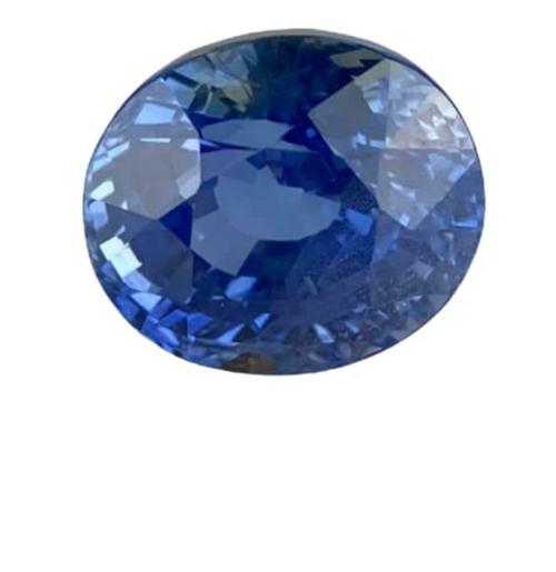 The Gallery of Gemstone 5 Carat 5.50 Ratti Unheated and Untreated Blue Sapphire Stone