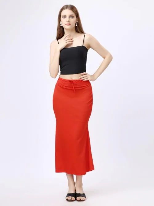 Jaanvi Fashion Women's Cotton Blend Fishcut Saree Shapewear,Petticoat,Skirt, Comfortwear(Side Slit) (XL, Salmon Pink) Price In UAE | Amazon UAE - Foto 6