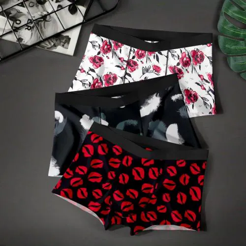 Rainsoul Men's Underwear Anti Bacterial Airsoft Trunk | Men Regular Fit Underwear |Imported Nylon Fabric | Ultra-Comfortable for Everyday Wear | Multicolor | Multidesign | Shorts | Nikkar | Panty |Pack of 3 - XL