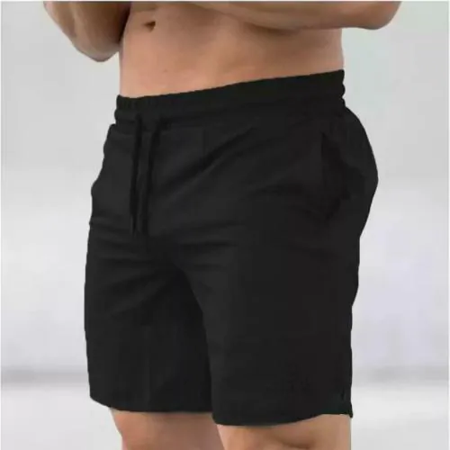 FUBAR Men Black Solid Lycra Blend Shorts Medium