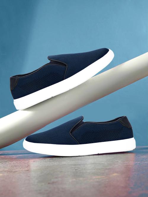 P R SHOES Men's Knitted upper Comfort and Classy Shoe