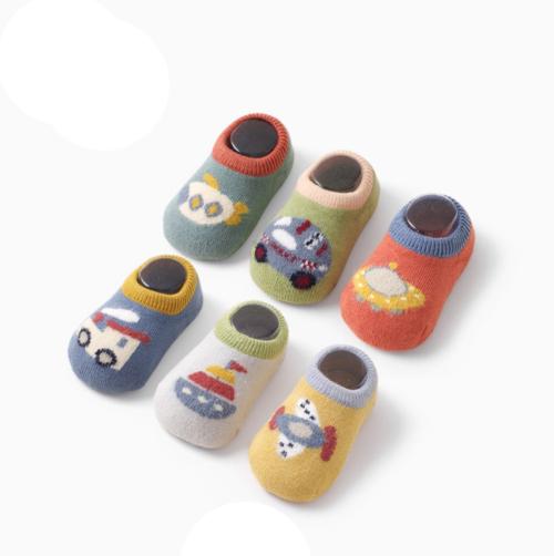 Kidofash Cotton Anti-Skid Socks for Babies