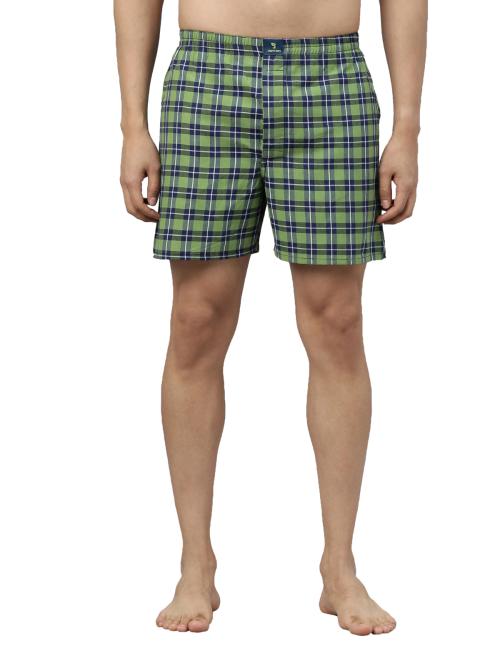 Buy Joven Men Checked Boxer Shorts Online at Best Prices in India ...