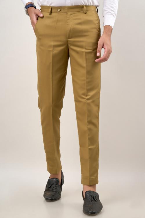 VX9 KHAKI FORMAL TROUSER PANTS FOR MEN'S-34
