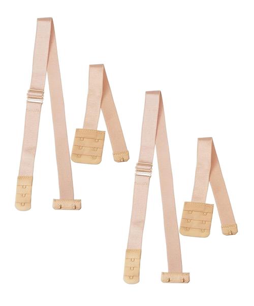 FIMS - Fashion is my style Women Beige Solid Nylon Pack of 2 Straps