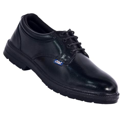 Allen Cooper AC 1469 Formal Safety Shoe, 200J Steel Toe Cap, Heat, Oil & Water Resistant, Size 11 INDIA/UK
