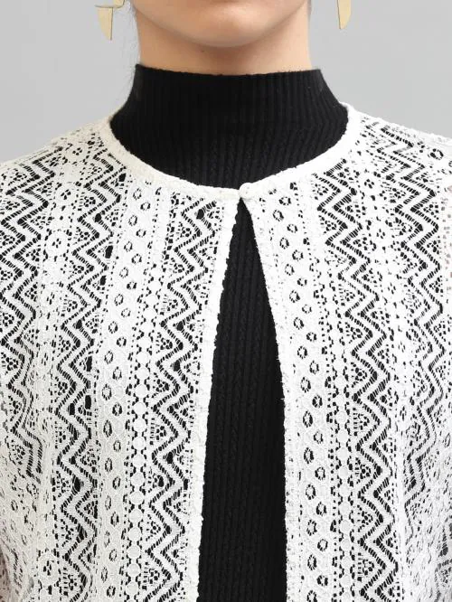 Style Quotient Women White Shrug