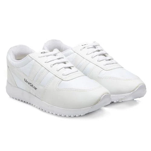 Unistar Men'S White Jogging, Waalking & Running Shoes