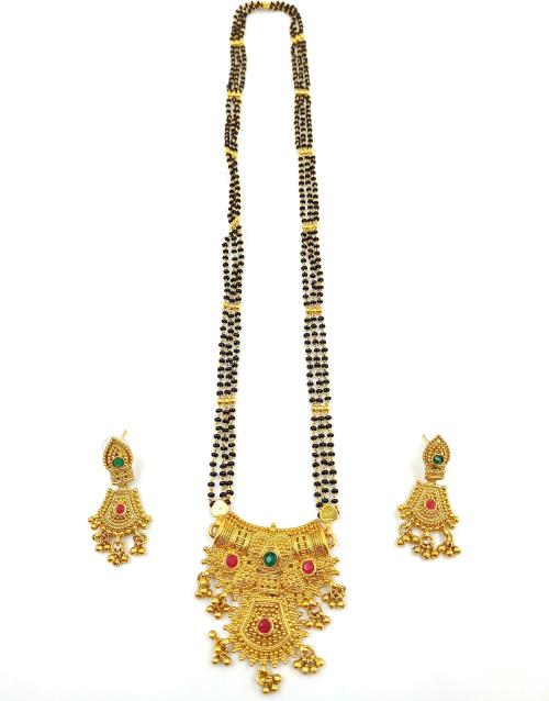 Buy Goldplated Brass Jewellery Set (Gold) Online at Best Prices in