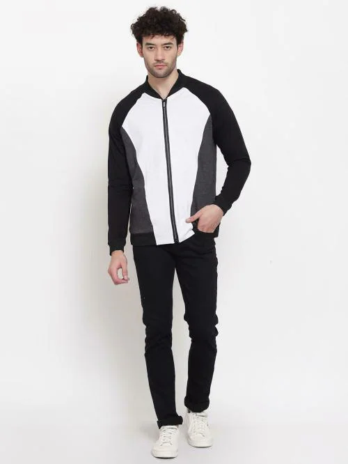 PAUSE Cotton Multi Printed Elastic Slim Fit Full Sleeve Men's Jacket