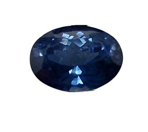 The Gallery of Gemstone 10 Carat Unheated and Untreated Certified Blue Sapphire Stone