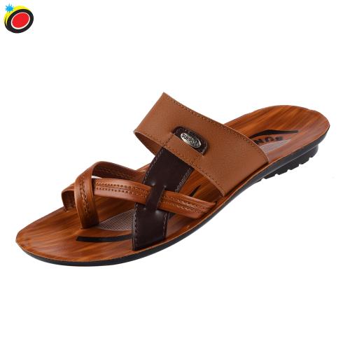 SUNRISE FOOTWEAR - 1038-TAN/BRN-UK 9