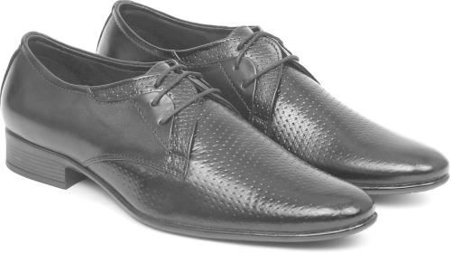 Field Care Men Lace-Ups Formal Shoes (Black) - 7 UK