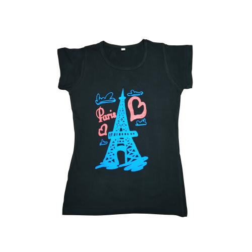 DIAZ Girls Printed Pure Cotton T Shirt (Pack of 3)