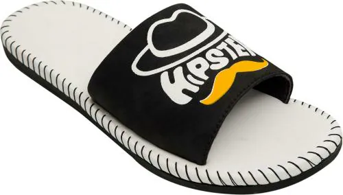 Style Height Men's White Sliders