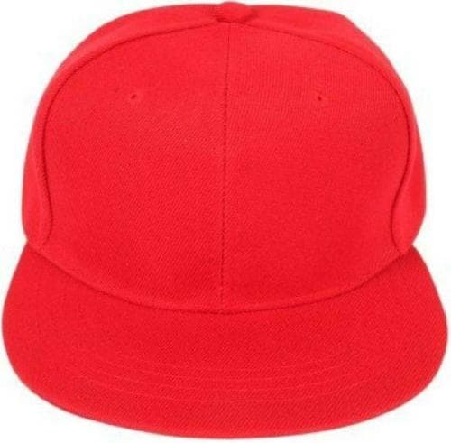 Babji Men Red Hip Hop Cap