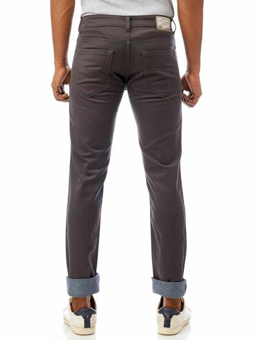 OTTO - Dark Grey Core Denim Trousers - GATTON | Size 32 | Trim Fit