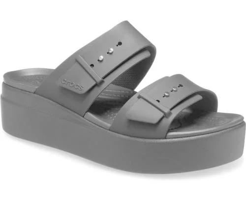Crocs Brooklyn Black Sandals For Womens