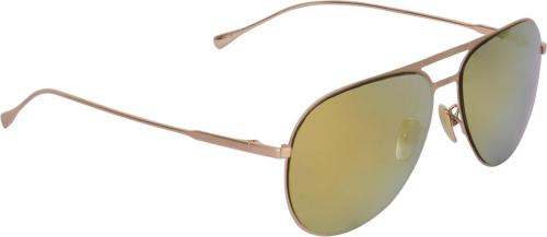 Cristiano Ronnie Aviator Full-Frame Golden Sunglasses ,Men And Women(RN1081-Gld-Mr)