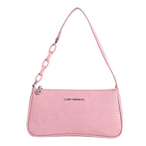 Lino Perros Womens Pink Shoulder Bag