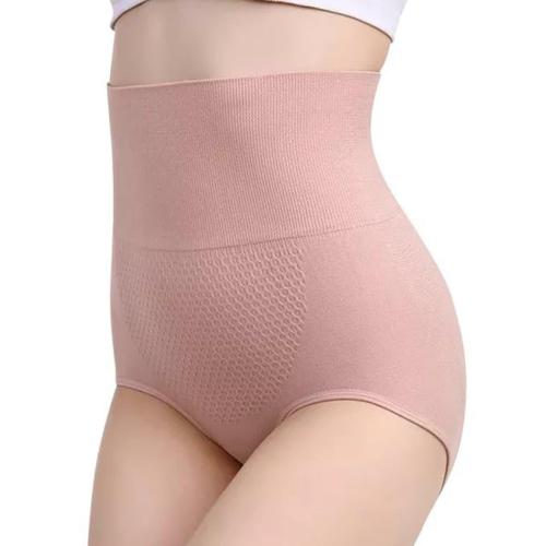 KATHTHAI High Waist Body Shaper Briefs for Women | Tummy Tucker Shapewear Panty for Women | Shaper Seamless Panty for Women | Hipster Concealed Waistband Thigh Shaper -(Pink)-XXL