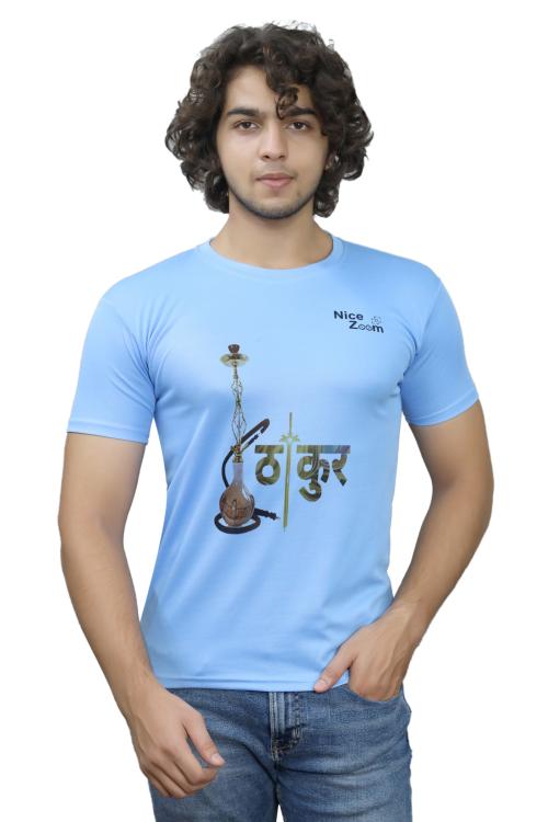 NICE ZOOM THAKUR BLUE T-SHIRT