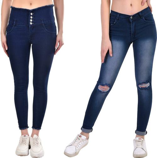 Ansh Fashion Wear Pack of 2 women Jeans