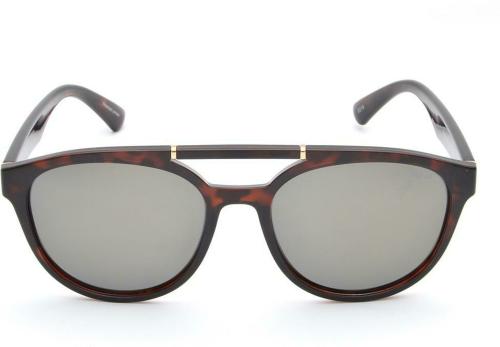 IDEE Polarized Oval Men Sunglasses- (55 ,Brown, Black)