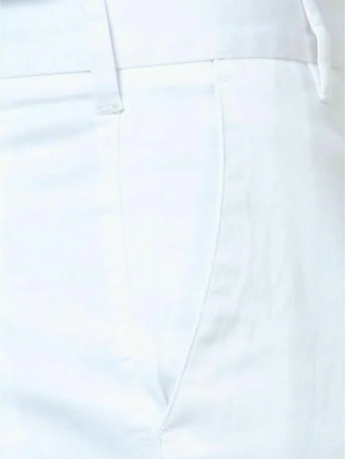 OTTO - White Casual Core Trousers - BOSTON | Size34 | Trim Fit