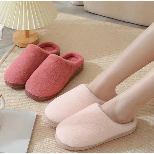 Drunken Pink Slippers for Women Flip Flops Winter Slides Home Open Toe Non-Slip